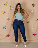 Calça Skinny Cintura Alta